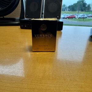 New VERSACE Crystal Noir for Women .17 oz. Eau De Toilette Perfume - Travel Size